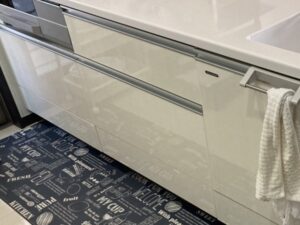 三重キッチン取付け隊　食洗機の無理やりリフォーム術　施工前